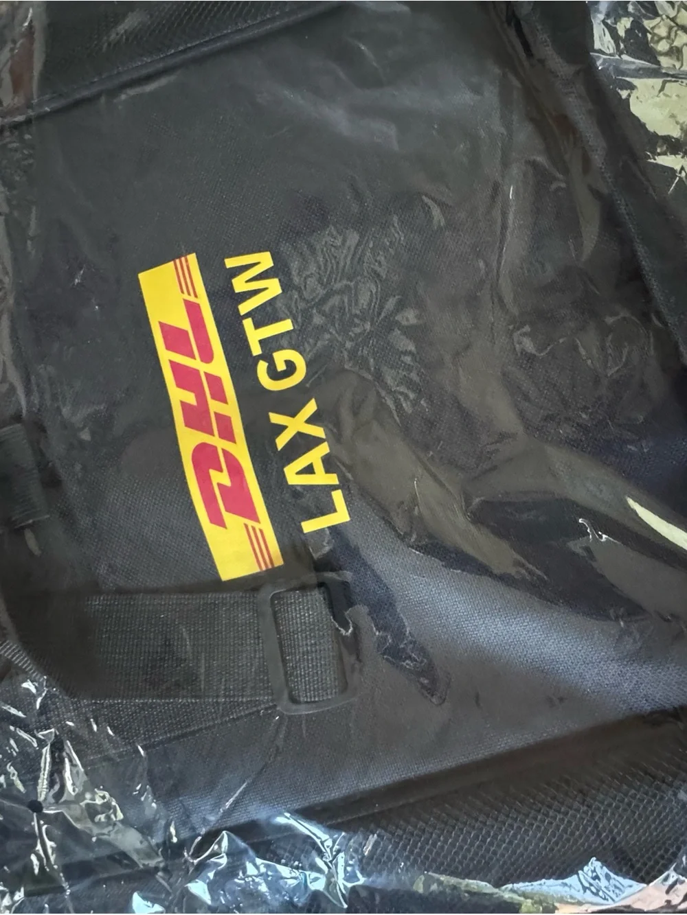 Black Tote Bag with LAX GTW Logo